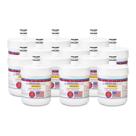 American Filter Co LG 5231JA2002A Comparable Refrigerator Water Filters (made by Model number AFC-RF-L1), 12PK 5231JA2002AL12-AFC-RF-L1-12-67745